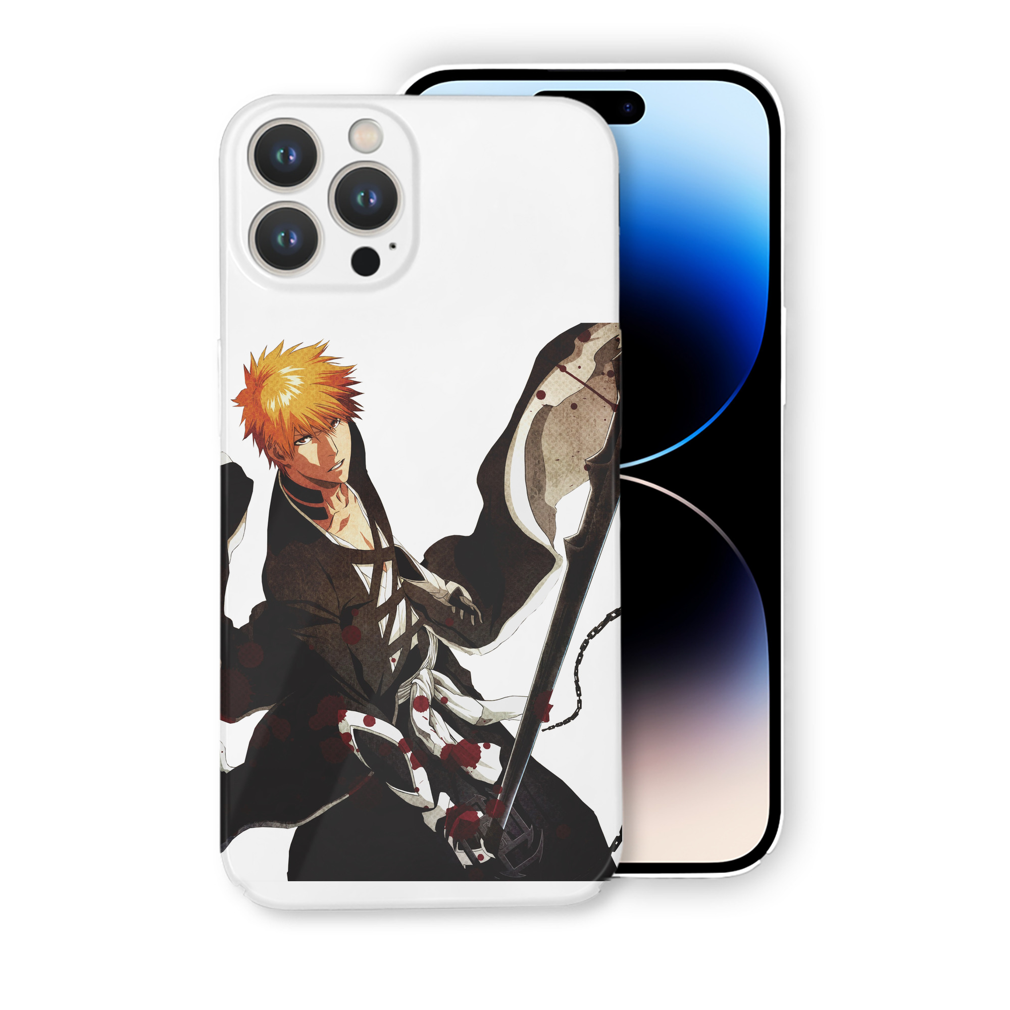（画像用） ブリーチ 黒崎一護（くろさき いちご）BLEACH Kurosaki Ichigo 【iPhone 14シリーズ対応】ハードケース